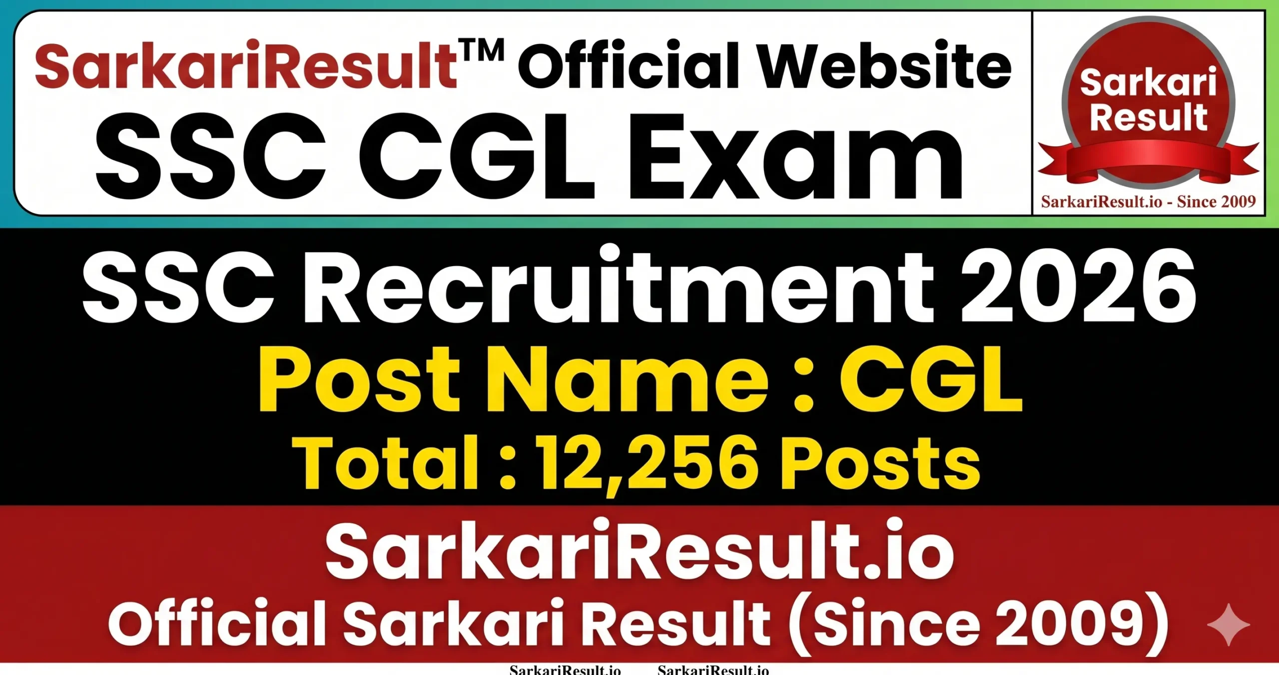SSC CGL Recruitment 2026